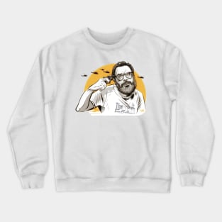 Francis Ford Coppola - An illustration by Paul Cemmick Crewneck Sweatshirt